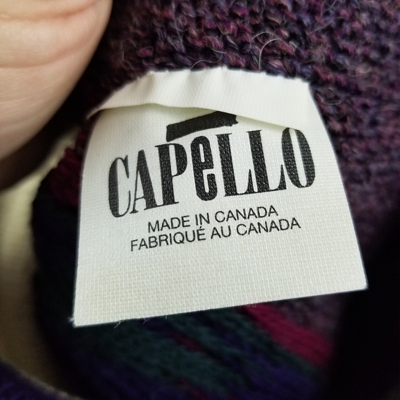 CAPELLO | wool fair isle nordic toque winter hat - Picture 6 of 7